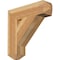 Ekena Millwork Traditional Craftsman Rough Sawn Bracket, Western Red Cedar, 6"W x 24"D x 24"H BKT06X24X24TRA04RWR - alternate 1